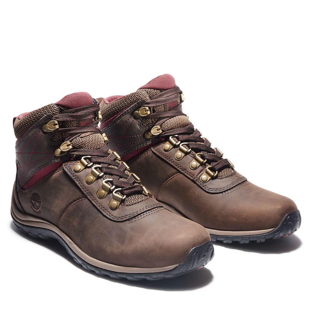 Botas de Montaña Timberland Mujer Norwood Mid Waterproof Marrones - Chile QWC-529076